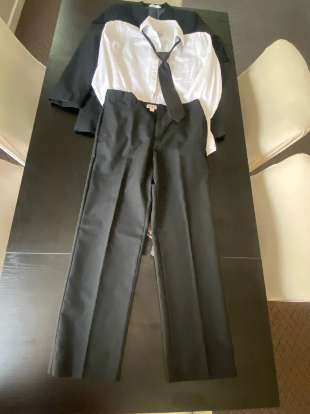 Cat & Jack Black Boys Suit